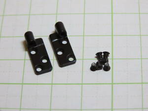 Nikon Part(s) Upper & lower hinges and attached parts for Nikon F2 Body ニコン F2用 裏蓋取付用蝶番上下軸受け