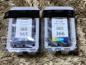 ◆新品◆ キャノン 純正 インクセット BC-366＆BC-365 送料300円～