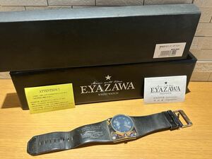 中古当時物 矢沢永吉 YAZAWA レア コレクション グッズ 入手困難 ロゴ 時計 限定 記念 バースデー バースデー 腕時計 ウォッチ 箱 メンズ