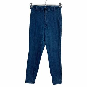 DENIM REPUBLIC デニムパンツ W30 ウィメンズ インディゴ 古着卸 アメリカ仕入 2306-1342