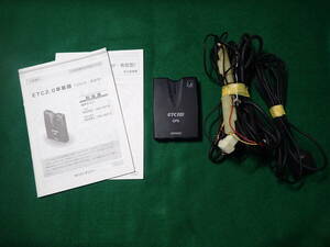 デンソー 2.0 DIU-A011 DENSO ETC車載器 GPS付発話型 業務支援用　説明書付　美品　除菌済　12v　24v兼用