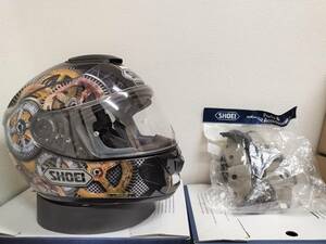 SHOEI ショウエイ GT-Air COG コグ フルフェイス ヘルメット センターパット新品!! サンバイザー付き Mサイズ ジーティー - エアー