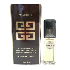 33 GIVENCHY ジバンシィ Ⅲ オードトワレ 香水 30ml レディース フレグランス ジバンシー 総重量約106g