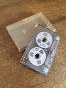 蔵出 当時物 珍品 レア オープンリール風 カセット テープ CHICAGO EDWIN オープンリール型 昭和 レトロ ビンテージ オーディオ 用品 時代
