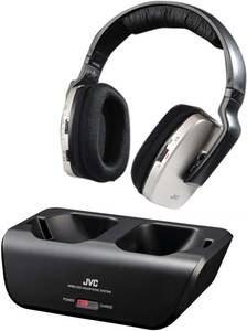 JVCケンウッド HA-WD200-N ワイヤレスヘッドホンシステム 2.4GHzデジタルワ(中古品)