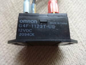 解体電装品◆omronオムロン「G4F1123T-US」　DC12V