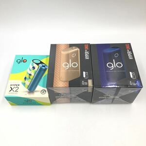 4.16SA-D579★未開封 glo 3点★グロー/HYPERX2/HYPER+UNIQ/電子タバコ/煙草/CC0 DC0