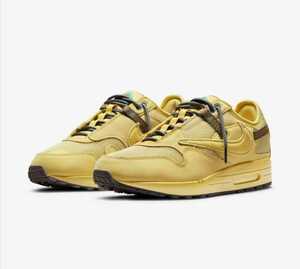 Travis Scott × Nike Air Max 1 Cactus Jack CACT.US CORP gold 26.0 8 トラビス トラビススコット カクタス カクタスジャック