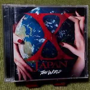 【名盤！】X JAPAN THE WORLD ザ・ワールド ベストCDアルバム silent jealousy 紅 Rusty nail forever love 他11曲入り yoshiki best