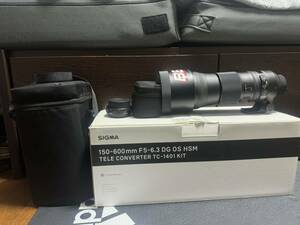 元箱付き SIGMA 150-600mm F5-6.3 DG OS HSM Contemporary テレコンバーターキット [ニコン用]