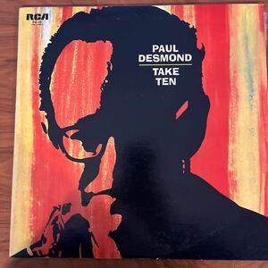 LP：PAUL DESMOND TAKE TEN テイク・テン ポール・デスモンド　PG-25