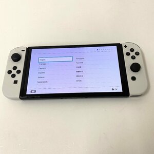 【送料無料】任天堂 Nintendo Switch 有機ELモデル HEG-001 ホワイト 美品・中古【Ae723651】