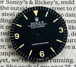 ROLEX ロレックス エクスプローラーダイヤル 5500文字盤+3針セット