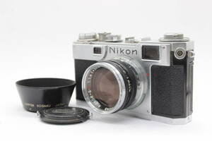 【返品保証】 ニコン Nikon S3 / Nikkor-S C 5cm F1.4 レンジファインダー カメラ s3119