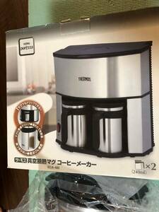4.24 コーヒーメーカー THERMOS purezza サーモス真空断熱マグコーヒーメーカー 品番：ECA-480 未使用保管品
