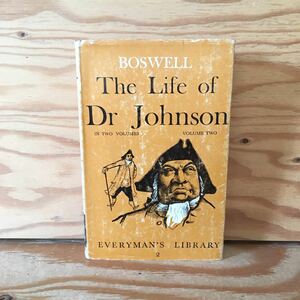 Y90L3-230905レア［The Life of Dr Johnson BOSWELL ジョンソン博士の生涯］ビンテージ レトロ