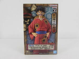 091/F073★未使用★フィギュア★ワンピース DXF ～THE GRANDLINE SERIES～ ワノ国 MONKEY.D.LUFFY -浴衣ver.- ルフィ