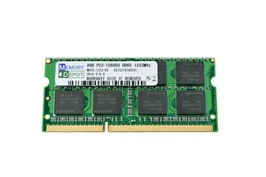 SODIMM 8GB PC3-10600 DDR3-1333 204pin SO-DIMM PCメモリー 5年保証 相性保証付 番号付メール便発送