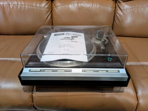 メンテナンス済 パイオニア PL-505 フルオートレコードプレーヤー 新品カートリッジ ダイレクトドライブ クォーツ Pioneer