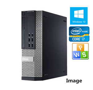 中古パソコン デスクトップ Windows 10 Office付 DELL Optiplex 9010 OR 7010 爆速Core i7 第3世代3770 3.4GHz メモリ4G HD1TB