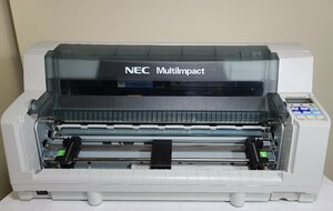 【埼玉発】【NEC】MultiImpact 700JAN　ドットインパクトプリンタ　★PC接続確認済★動作確認済★（11-1382）