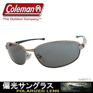 Coleman コールマン 偏光サングラス 釣り アウトドア ドライブ ギラツキ抑えくっきり Co3017-1