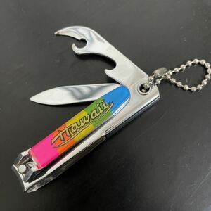 ハワイの土産 爪切り 3徳ナイフ