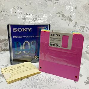SONY　10MF2HDQDVX　2HD　DOS/V　3.5型フロッピーディスク　9枚　ソニー 未使用