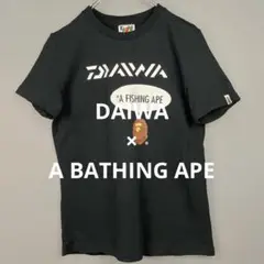 美品 日本製 DAIWA APE ダイワ×エイプ コラボ Tシャツ レディース