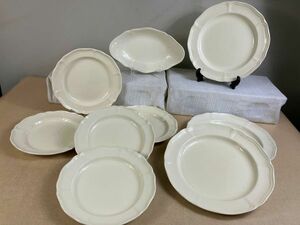 ◆GA86 食器 まとめ WEDGWOOD ウエッジウッド だ円皿×1、中皿×5、大皿×3 約4kg　住まい　インテリア　ブランド食器◆T