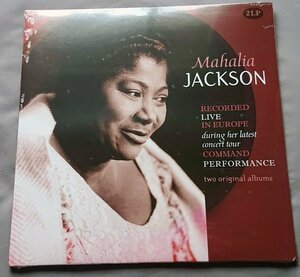 【未開封2LP】Mahalia Jackson ／ Recorded Live In Europe During Her Latest Concert Tour