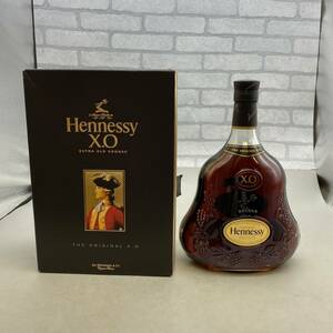 【酒G-5】 Hennessy XO EXTRA OLD COGNAC ヘネシー コニャック ブランデー 箱付き 1L 1000ml 40% 未開栓
