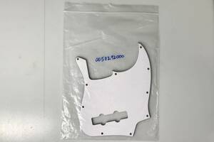【new】Fender / Pickguard, Mexico Jazz Bass, White, 3-Ply 58292000【横浜店】-Geek IN Box-