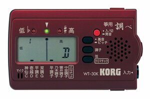 ★KORG WT-30K 箏用 調べ 琴専用チューナー★新品送料込/メール便