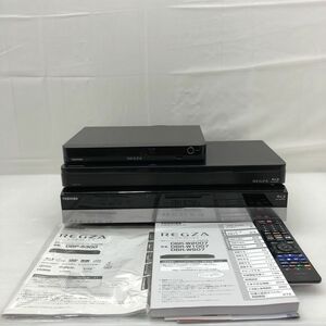 【ジャンク】TOSHIBA REGZA ブルーレイディスクレコーダー 3台セット DBP-S300 DBR-W1007 DBR-Z150 【訳アリ】T012677