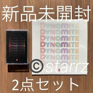BTS 防弾少年団 Dynamite ダイナマイト レコードとカセットテープ 2点セット 新品未開封
