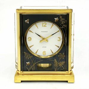 JAEGER-LECOULTRE ジャガー・ルクルト ATMOS アトモス Plexi Black Bee 空気時計 永久時計 置時計 alp梅0416