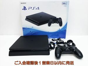 【1円】PS4 本体 セット 500GB ブラック SONY PlayStation4 CUH-2000A 初期化/動作確認済 プレステ4 K06-063yk/G4