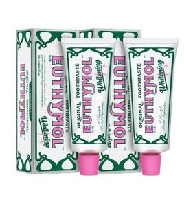 ユーシモール ホワイトニング 歯磨き粉 106ｇLサイズ × 2個　Euthymol Whitening Toothpaste 