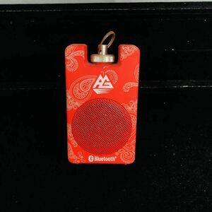 1円〜スタート!! ACTIVEGEAR H1-PA 赤 Bluetoothスピーカー 稼働品 接続確認済み KH FTMA