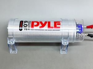 【即納】Pyle キャパシタ 6F パワーアンプ ウーハー 蓄電器 12V車用 電解 カーオーディオ 6ファラッド 管理番号[UH0646]