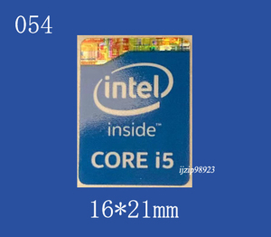 即決054【 CORE i5 】エンブレムシール追加同梱発送OK■ 条件付き送料無料 未使用