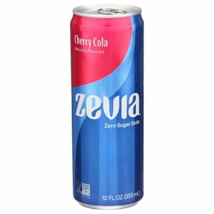 Zevia Cherry Cola Zero Sugar Soda 12 fl oz 海外 即決