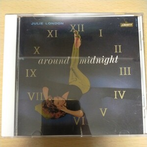 julie london cd around midnight ジャズ ジュリーロンドン