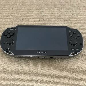 中古品 SONY PlayStationVita PCH-1000 ブラック ゲーム機 ポータブル 1円 から 売り切り