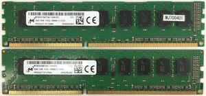【2GB×2枚セット】低電圧版 M PC3L-12800E 計4GB 1R×8 or 2R×8 中古メモリ サーバー用 DDR3 ECC 即決 動作保証【送料無料】