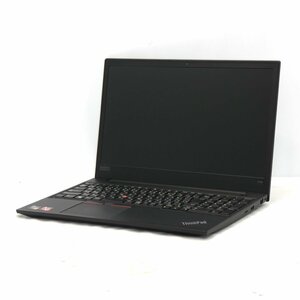 1円～【ジャンク】Lenovo ThinkPad E595 AMD Ryzen 5 3500U 2.1GHz/8GB/SSD256GB/15インチ/OS無/AC無【栃木出荷】