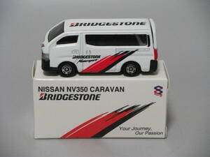 ニッサン NV350 キャラバン トミカ ブリヂストンモータースポーツ仕様　Nissan NV350 CARAVAN Bridgestone Motorsport 日産 TOMICA