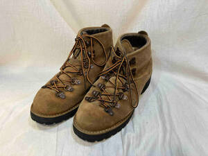 DANNER Down Light Size:9inch Suede Brown ダナー マウンテンライト スウェード 黒タグ ワークブーツ サイズ:27cm