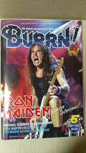 書籍/雑誌、ロック　BURRN！ 2020年5月号 アイアンメイデン　中古　シンコーミュージック